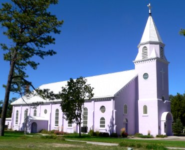 St. Charles Borromeo church (St. Francis SD) from SE 1