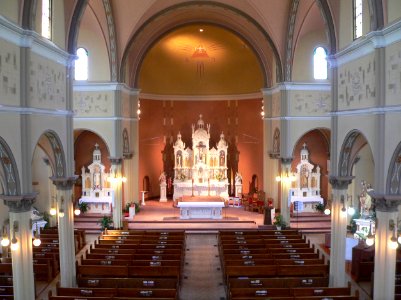 St. Anthony church (Cedar Rapids, Nebraska) interior 3