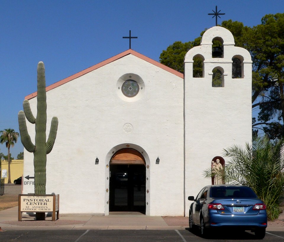 St. Anthony (Casa Grande) church from SE 1