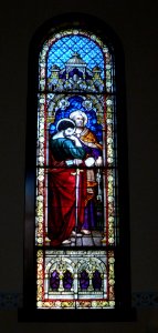 St. Benedict Nebraska City NE window 1