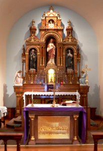 St. Benedict Nebraska City altar 1