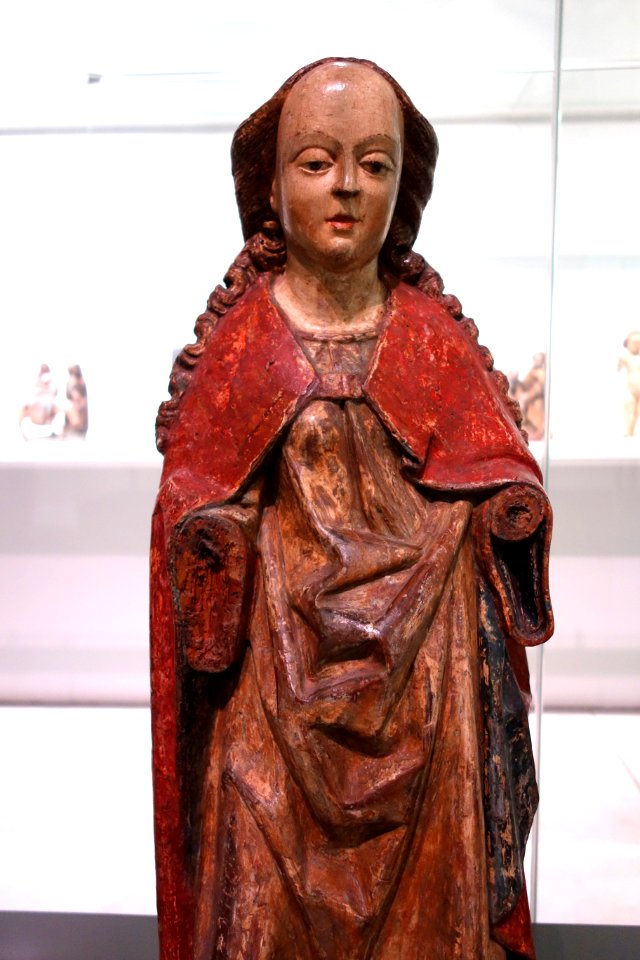 St. Catherine of Alexandria by the workshop of the Master of Sint-Catharina, Leuven, c. 1500-1525 - Museum M - Leuven, Belgium - DSC04928