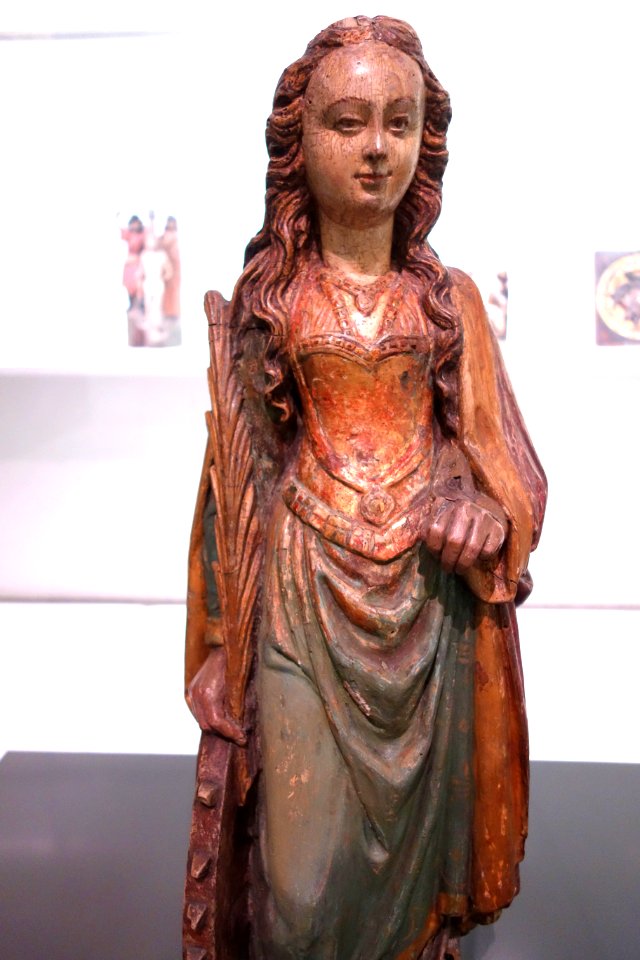 St. Catherine of Alexandria, Mechelen, c. 1600 - Museum M - Leuven, Belgium - DSC04933