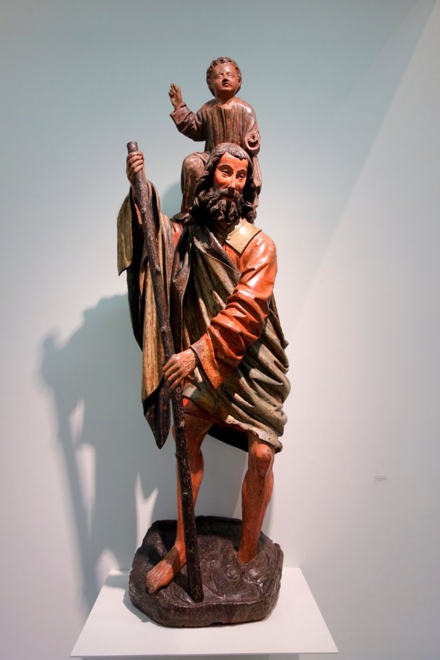 St. Christoffel, Southern Netherlands, c. 1500-1534 - Museum M - Leuven, Belgium - DSC04874