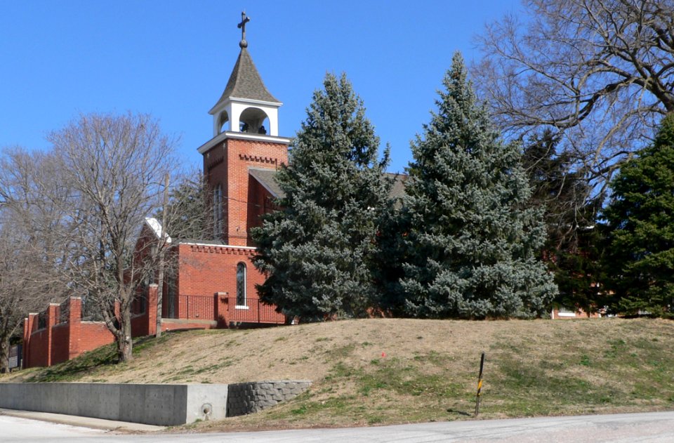 St. Benedict Church Nebraska City from W 1