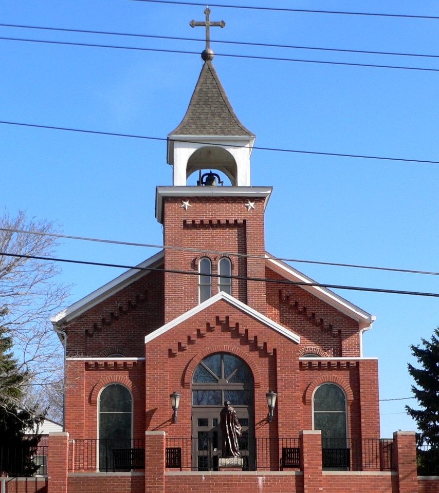 St. Benedict Church Nebraska City from NW 2