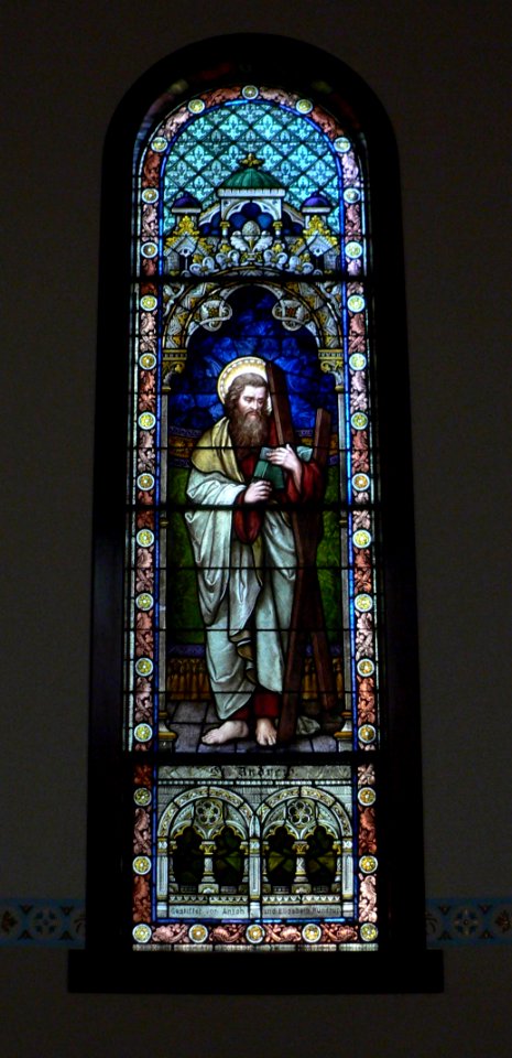 St. Benedict Nebraska City NE window 2