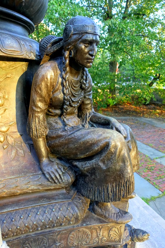 Squaw Sachem - Robbins Memorial Flagstaff - Arlington, MA - DSC02798