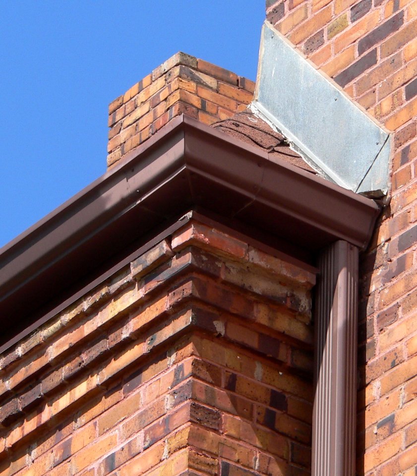 St. Boniface School (Elgin, Nebraska) W side upper corbel 1