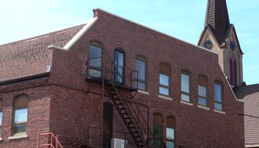St. Boniface School (Elgin, Nebraska) E side upper 1