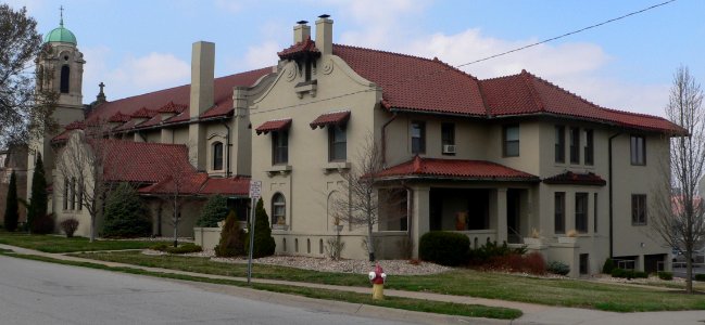 St. Frances Cabrini complex Omaha from SE 1