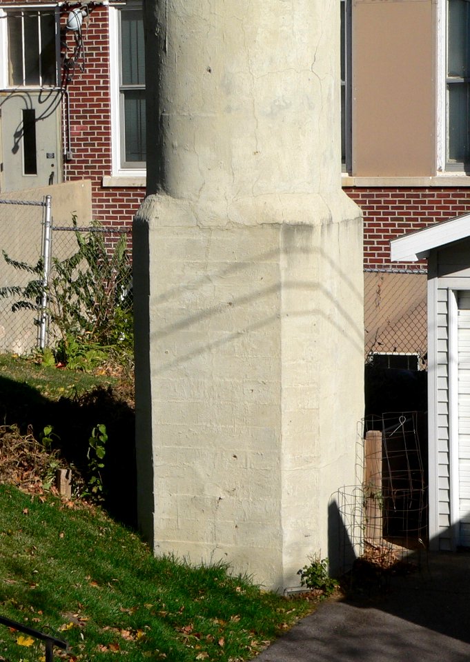 St. Boniface (Sioux City) heating plant chimney base