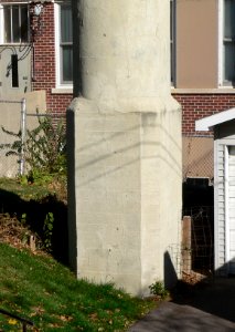 St. Boniface (Sioux City) heating plant chimney base