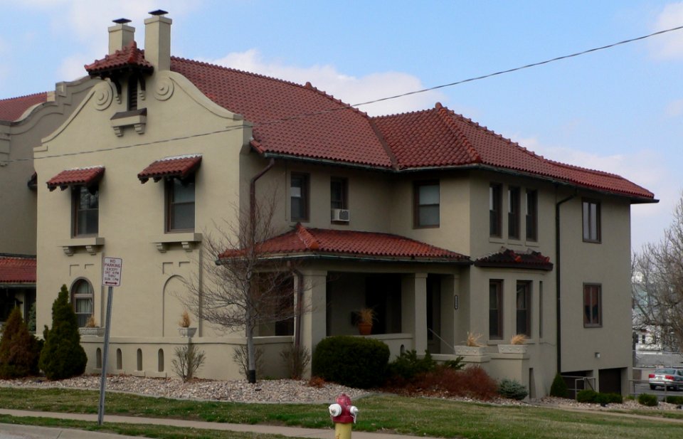 St. Frances Cabrini rectory Omaha from SE 1