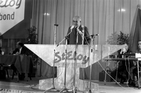 St. Eloy Katholieke Bond van metaalbewerkers bijeen in Utrecht i.v.m. nieuwe CAO, Bestanddeelnr 921-9202