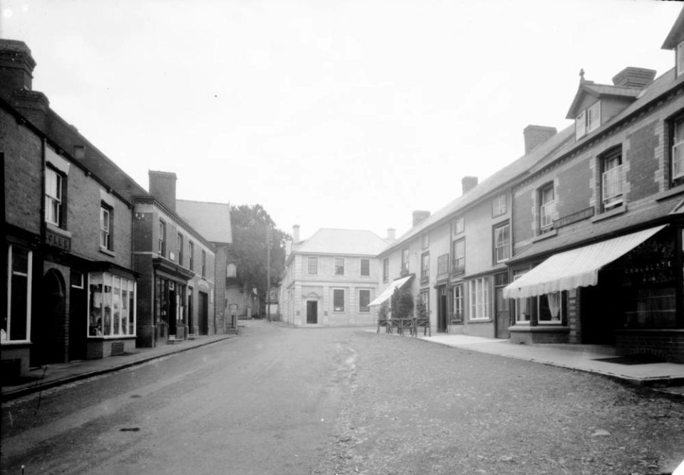 Street scene, Clun (1294306)
