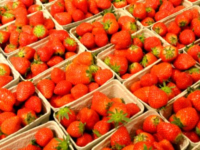 Strawberries for sale - Copenhagen - DSC08461 photo