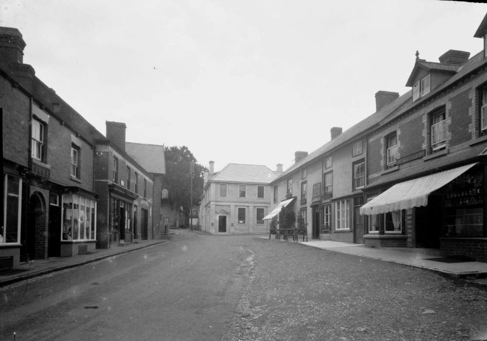 Street scene, Clun (1294870)