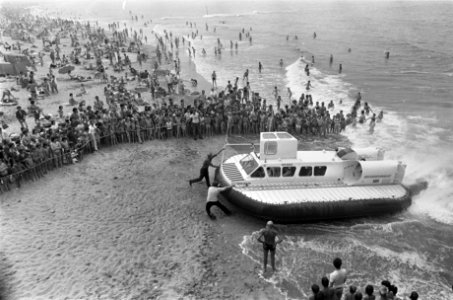 Stranden, hovercrafts, badplaatsen, menigte, kusten, Bestanddeelnr 928-0368