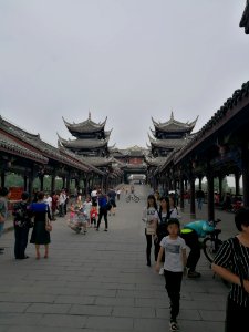 Street, Huanglongxi Ancient Town, Tianfu District of Chengdu, Sichuan, China2
