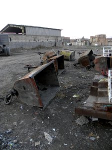 Street Sweeper carts,disordered & messy in Nishapur 6