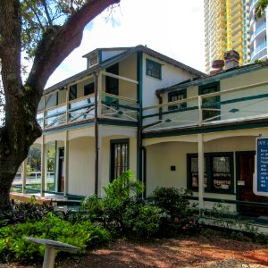 Stranahan House Fort Lauderdale Florida side angle 