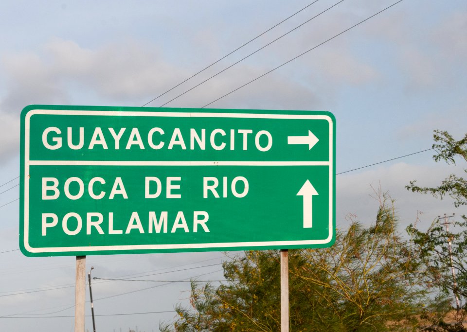 Street signal in Macanao