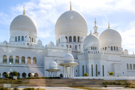 Abu dhabi orient mosque photo