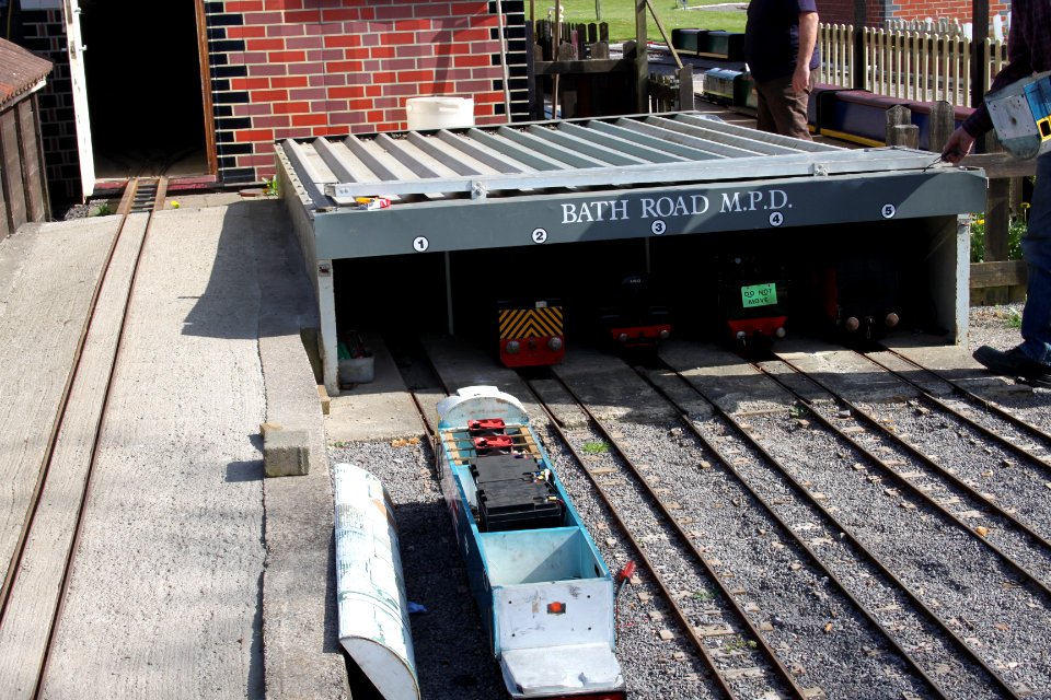 Strawberry Line (Miniature Railway) engine shed