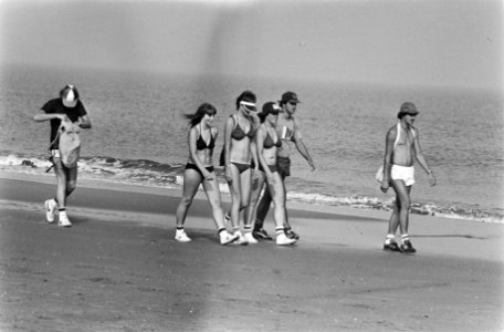 Stranden, voettochten, wandelen, Bestanddeelnr 932-6572