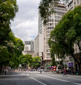 Street of São Paulo city