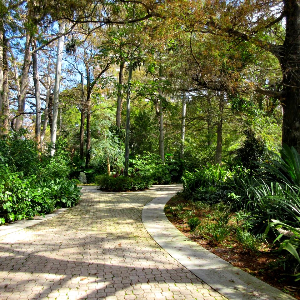 Stranahan Park Fort Lauderdale Florida walkway 