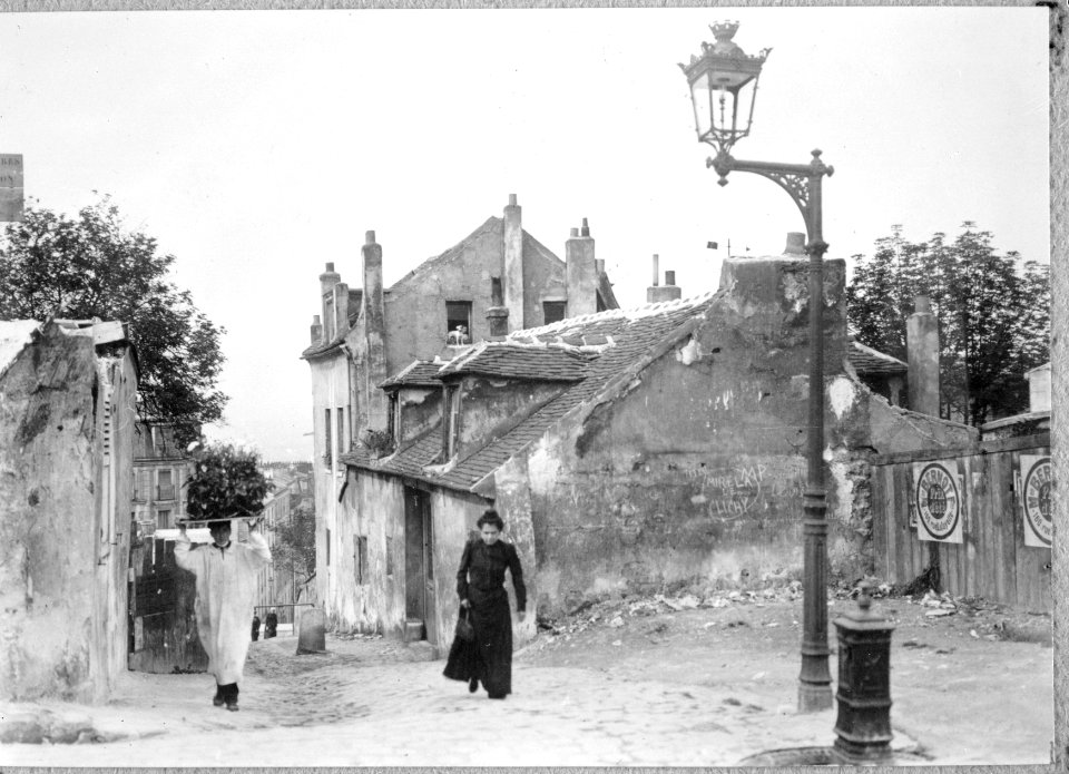 Straatbeelden, buurten, armoedig, bevolking, Bestanddeelnr 252-9283