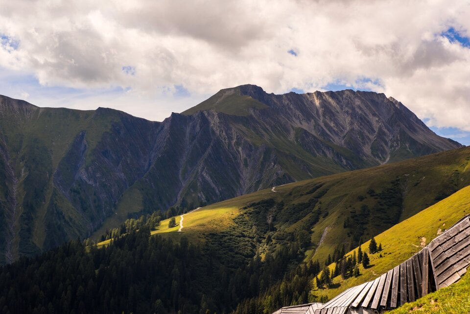 Alm alpe mountain landscape