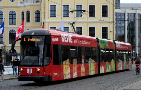 Straßenbahnwagen 2601, Dresden