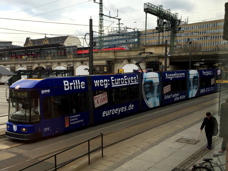 Straßenbahnwagen 2715, Dresden