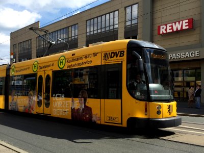 Straßenbahnwagen 2841 Dresden