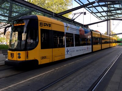 Straßenbahnwagen 2829 Dresden