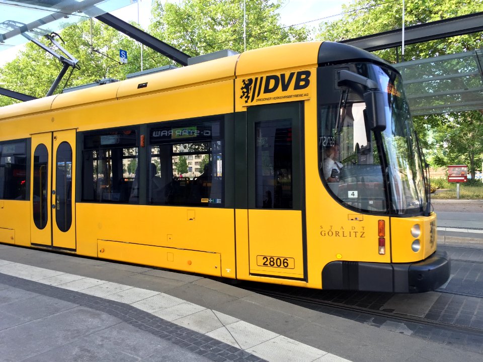 Straßenbahnwagen 2806 "Stadt Görlitz" Dresden