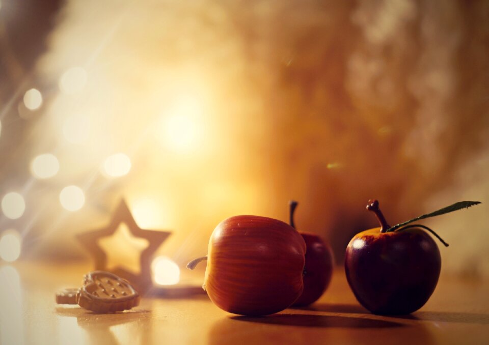 Light bokeh christmas time
