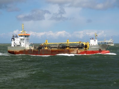 Strandway (ship, 2014) IMO 9664457 - Hopper Dredger, Port of Rotterdam, pic5