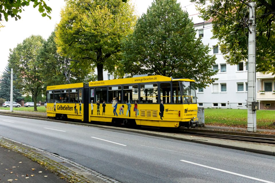 Straßenbahnwagen 319, Görlitz, an der Haltestelle Büchtemannstraße (2)