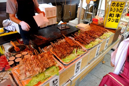 Street food - Fukagawa Matsuri - Tokyo, Japan - DSC05194 photo
