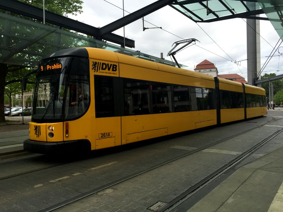 Straßenbahnwagen 2614 Dresden