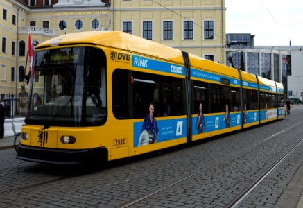 Straßenbahnwagen 2532 Dresden