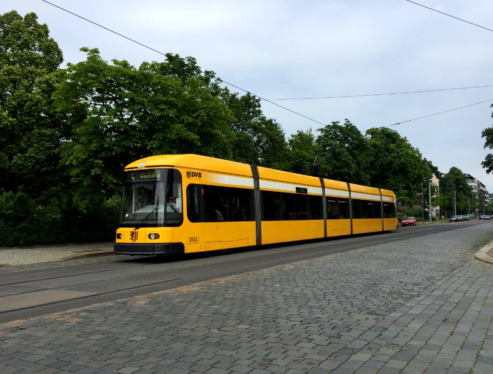 Straßenbahnwagen 2522 Dresden