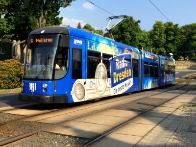Straßenbahnwagen 2621 Dresden 2