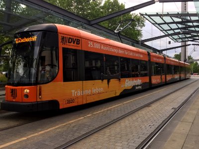 Straßenbahnwagen 2820 Dresden