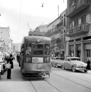 Straatbeeld in Beiroet, Bestanddeelnr 255-6194