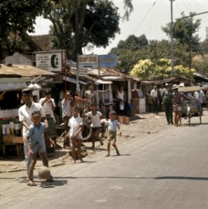 Straatbeeld in Jakarta, Bestanddeelnr 254-9099